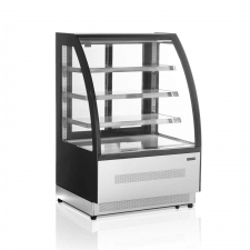 Vitrine réfrigérée bombée ventilée L. 905 mm 158 L
