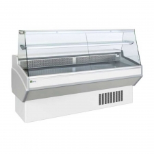 Vitrine droite froid ventilé avec réserve 1040 x 820 mm