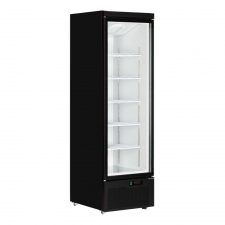 Vitrine positive 1 porte vitrée intérieur blanc 459 L