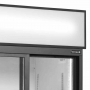 Armoire réfrigérée 2 portes avec caisson 462 L