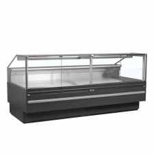 Vitrine de service ventilée pour traiteur grise 627 L