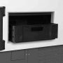 Vitrine de service ventilée pour traiteur grise 627 L