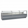 Vitrine de service ventilée pour traiteur grise 947 L