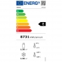 Congélateur/réfrigérateur mural blanc 4 portes 650 L
