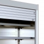 Vitrine réfrigérée inox ventilée 370 L