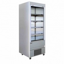Vitrine réfrigérée inox ventilée 370 L