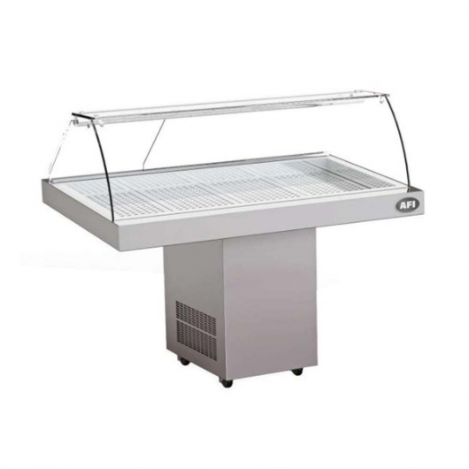 Vitrine réfrigérée à poissons L. 940 mm