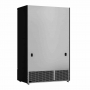 Vitrine murale positive 2 porte en verre noire 1000 L