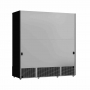 Vitrine murale positive 3 portes en verre noire 1530 L