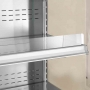 Vitrine murale réfrigérée ventilée portes coulissantes GRIS/BLANC L. 2000 mm