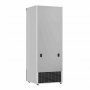 Vitrine murale positive 1 porte en verre blanche 600 L