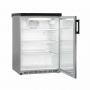 Armoire froide ventilée inox 180 L, porte vitrée