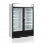 Congélateur vertical de vitrine 930 L 