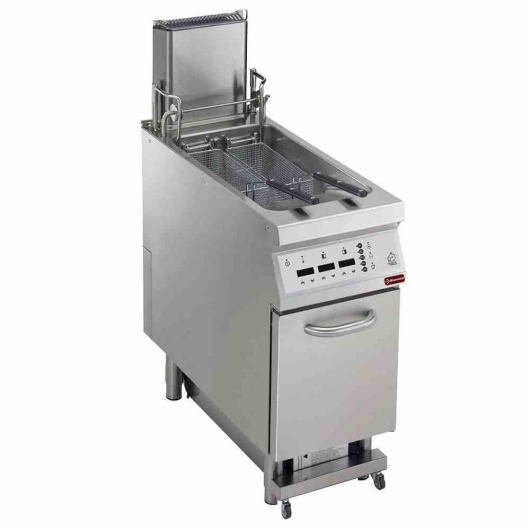 Friteuse électrique digitale 23 L filtrage huile automatique