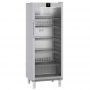 Armoire froide positive vitrée inox GN 2/1 688 L