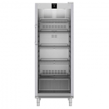 Armoire froide positive vitrée inox GN 2/1 688 L