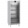 Armoire froide positive vitrée inox GN 2/1 600 L