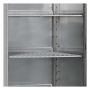 Armoire froide positive 1 porte pleine inox 466 L