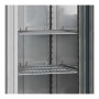 Armoire froide positive 2 portes pleines inox GN 2/1 1410 L