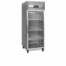 Armoire froide positive vitrée 1 porte GN 2/1 650 L