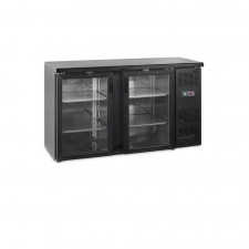 Arrière bar 2 portes vitrées 290 L