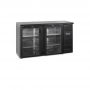 Arrière bar 2 portes vitrées 290 L