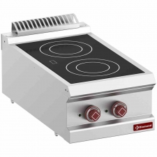 Cuisinière électrique vitrocéramique 2 zones