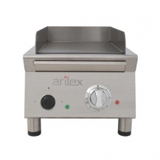 Plancha Fry-Top électrique en acier rectifié L. 385 mm