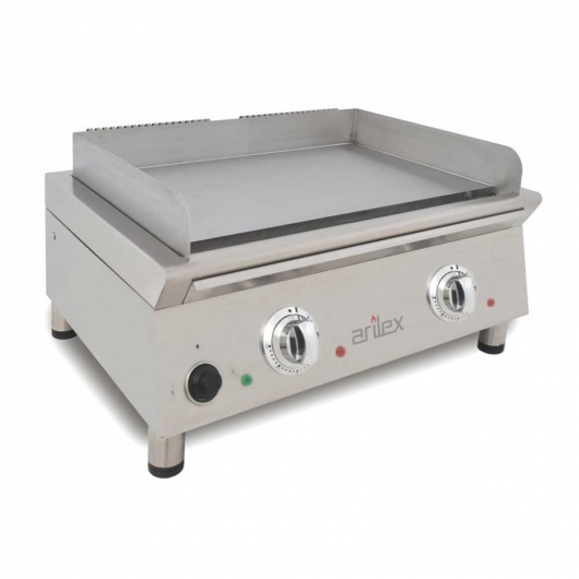 Plancha Fry-Top électrique en acier rectifié L. 692 mm