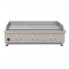 Plancha Fry-Top électrique en acier rectifié L. 1000 mm