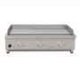 Plancha Fry-Top électrique en acier rectifié L. 1000 mm