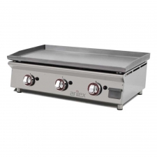 Plancha à gaz en acier laminé L. 806 mm