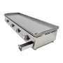 Plancha à gaz en acier laminé L. 1206 mm