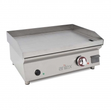 Plancha électrique en acier rectifié L. 606 mm