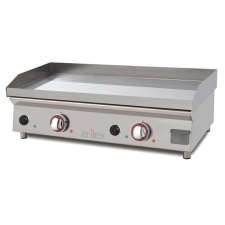 Plancha électrique en acier chromé L. 806 mm