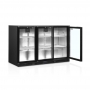 Arrière bar 3 portes vitrées battantes 278 L