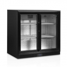 Arrière bar 2 portes vitrées coulissantes 182 L