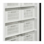 Armoire froide négative 1 porte pleine blanche GN 2/1 paniers 605 L