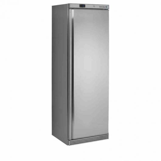 Congélateur de stockage inox statique 1 porte pleine 340 L 