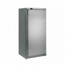 Congélateur de stockage inox statique 1 porte pleine 420 L 