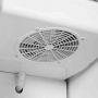 Congélateur de stockage blanc ventilé 1 porte pleine 340 L 