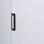 Congélateur de stockage statique blanc 1 porte pleine 270 L 