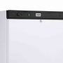 Congélateur de stockage blanc statique 1 porte pleine 270 L 