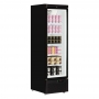 Armoire à froid négatif noire ventilée 1 porte 390 L