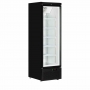 Armoire à froid négatif noire ventilée 1 porte 390 L