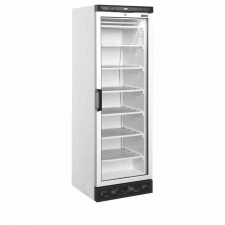 Congélateur vertical de vitrine 1 porte statique 270 L