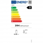 Arrière de bar noir 2 portes vitrées battantes 182 L
