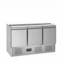 Saladette réfrigérée 3 portes GN1/1 368 L