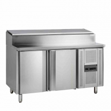 Table de préparation 2 portes cuve GN 1/3 337 L