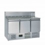 Comptoir à pizza 3 portes GN1/1 + 8x GN 1/6 368 L
